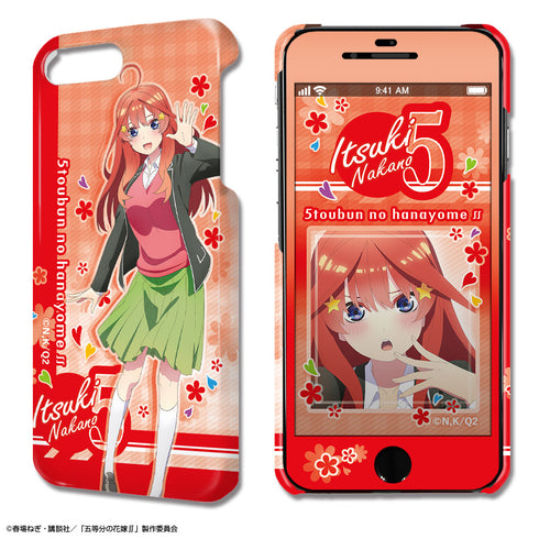 『五等分の花嫁∬』デザジャケット iPhone SE(第2世代)/8/7/6/6s ケース&保護シート デザイン05(中野五月)
